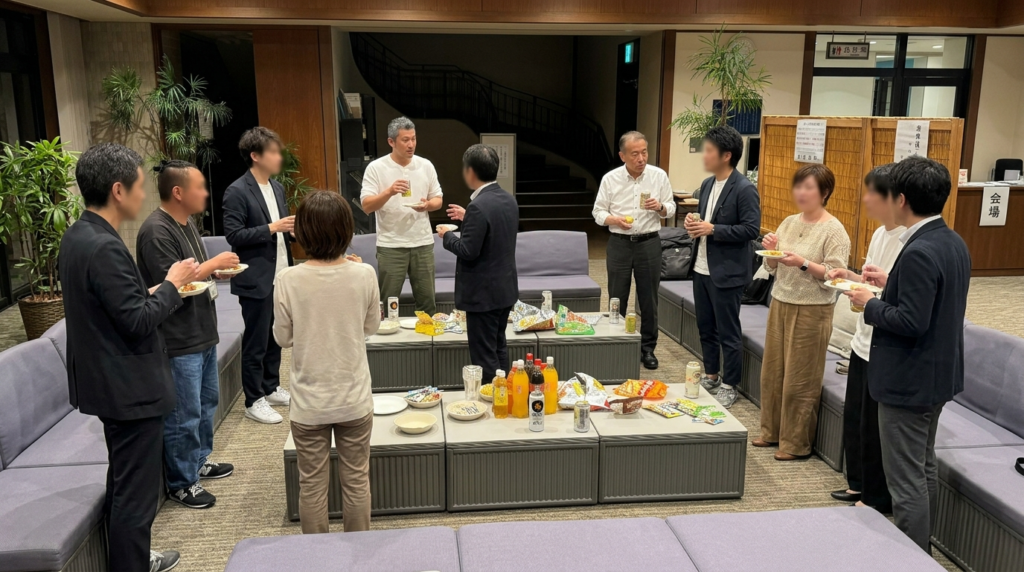 AIナイトラボ第3回 交流会の様子（神戸・三ノ宮 中華会館）
